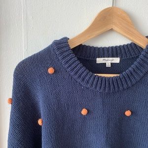 Madewell XL sweater with bobbles!